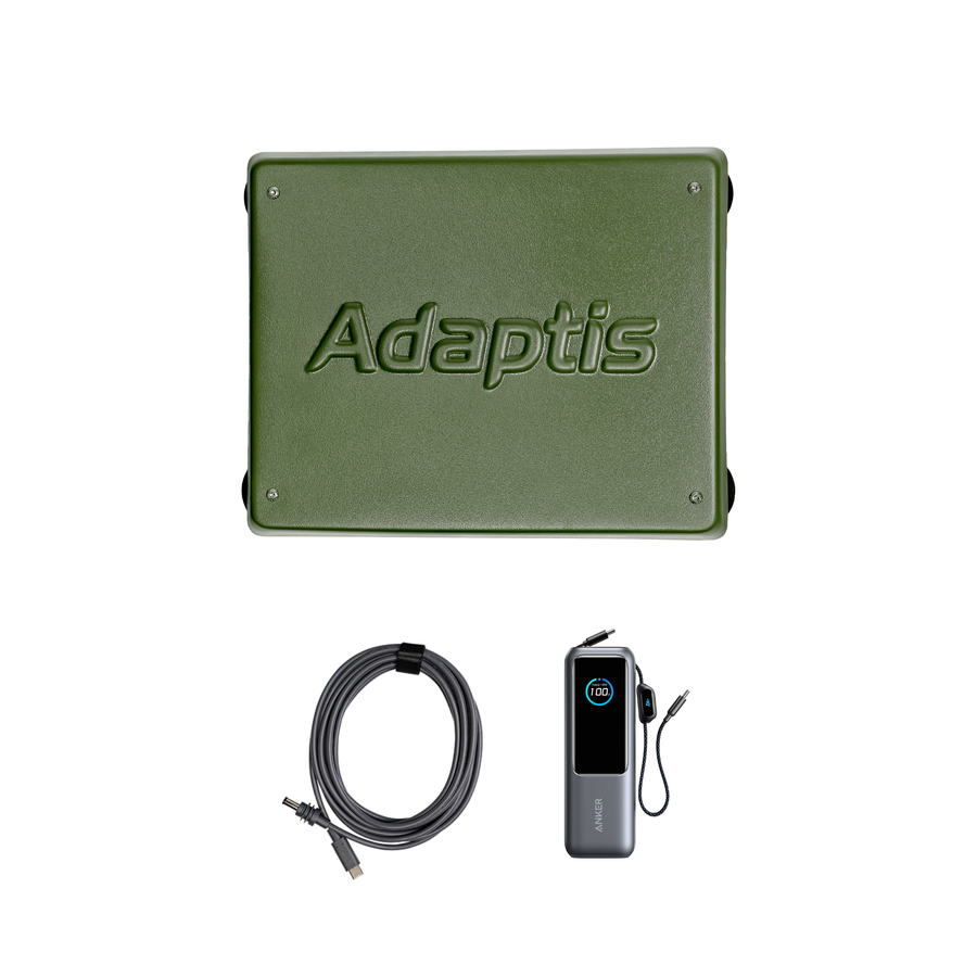 Набір: Корпус Adaptis MiniKit + Кабель Type-C + Павербанк