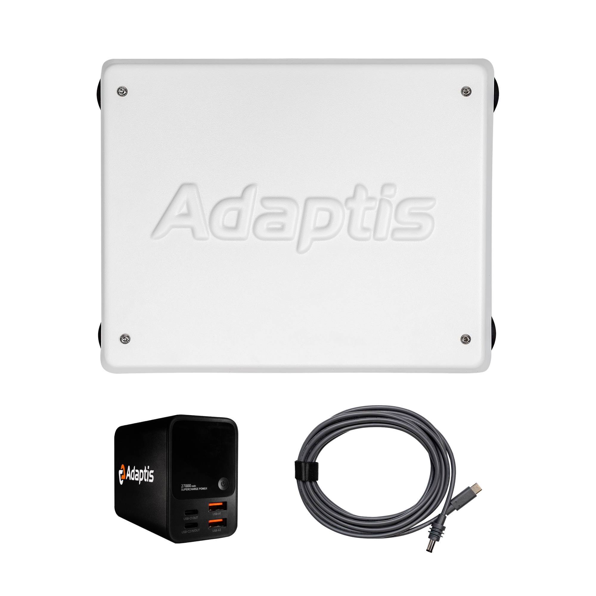 Набір: Корпус Adaptis MiniKit + Кабель Type-C + Павербанк
