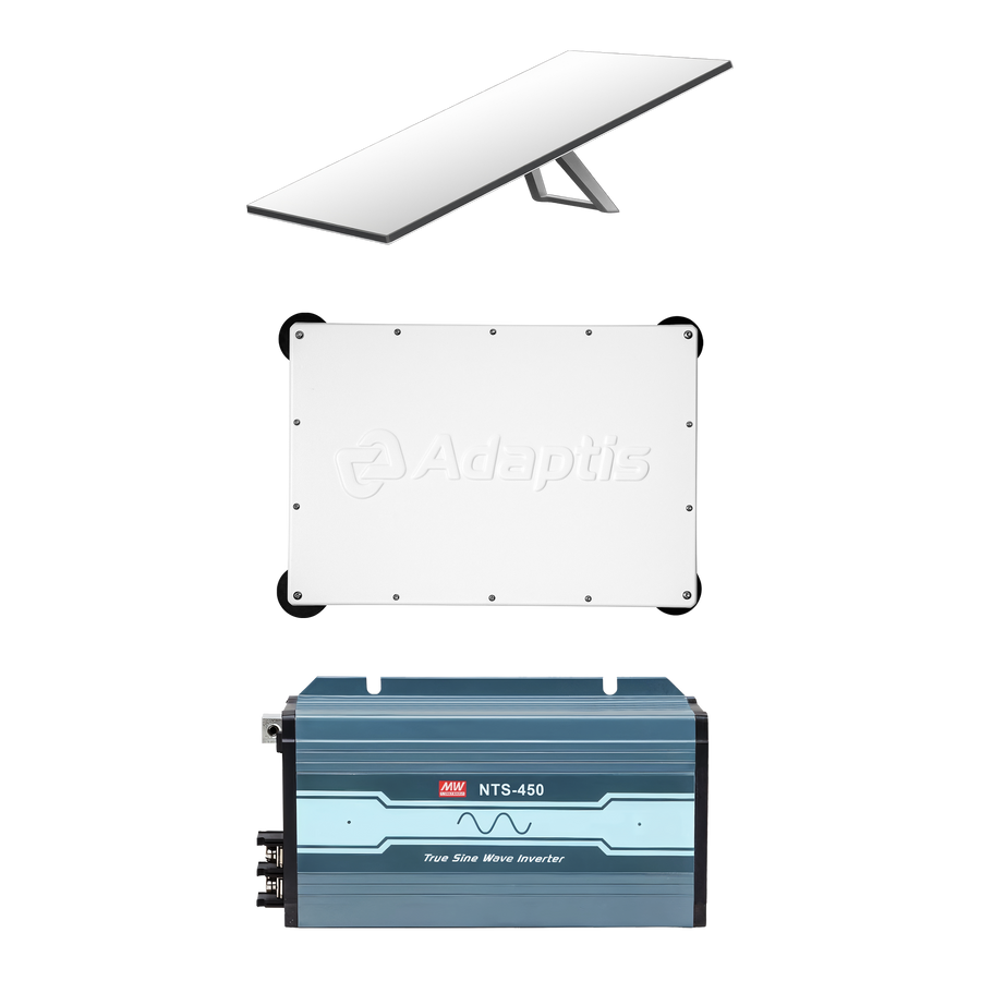 Набір: термінал Starlink Standard 4X + корпус Adaptis G3kit + інвертор