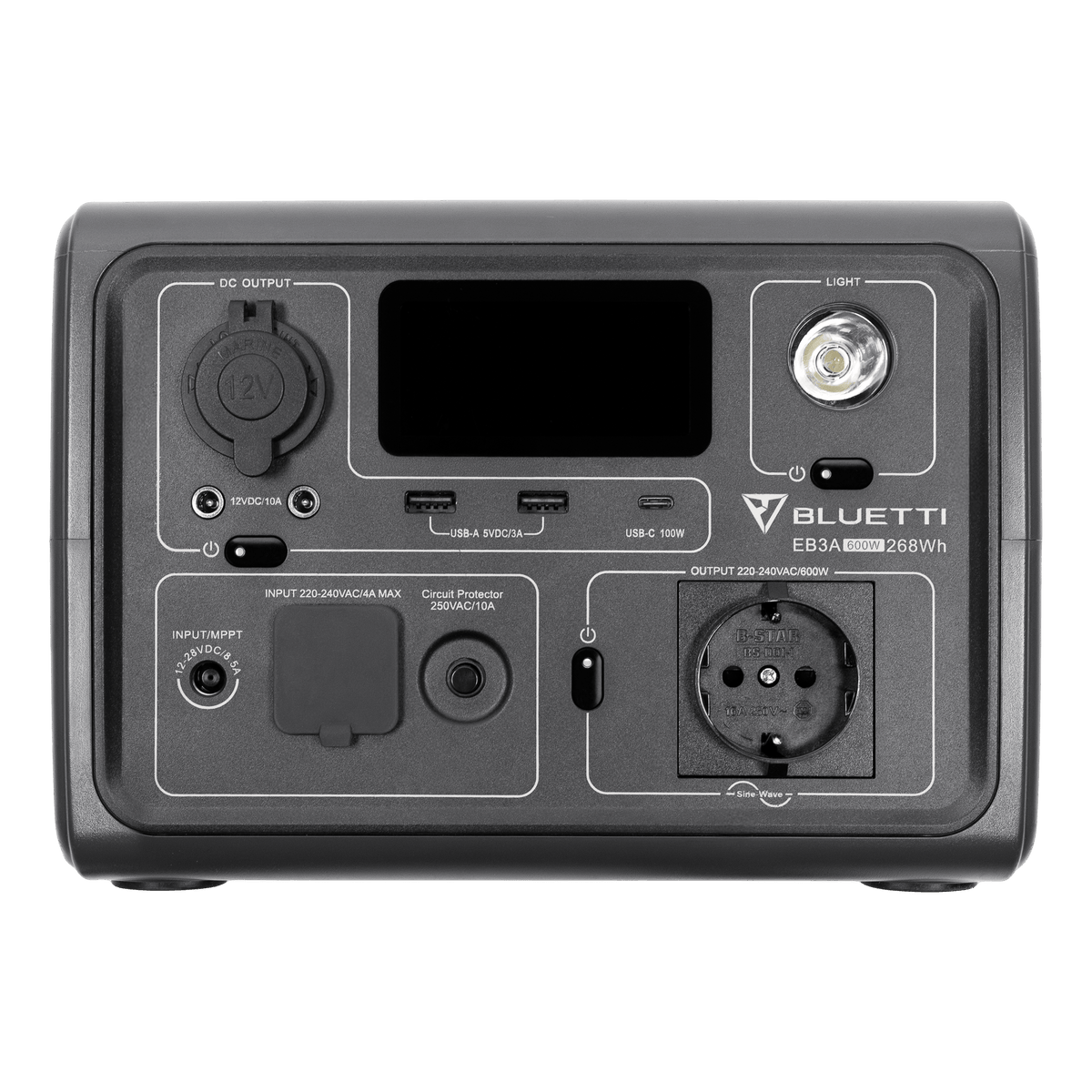 Зарядна Станція Bluetti EB3A 600W – Adaptis