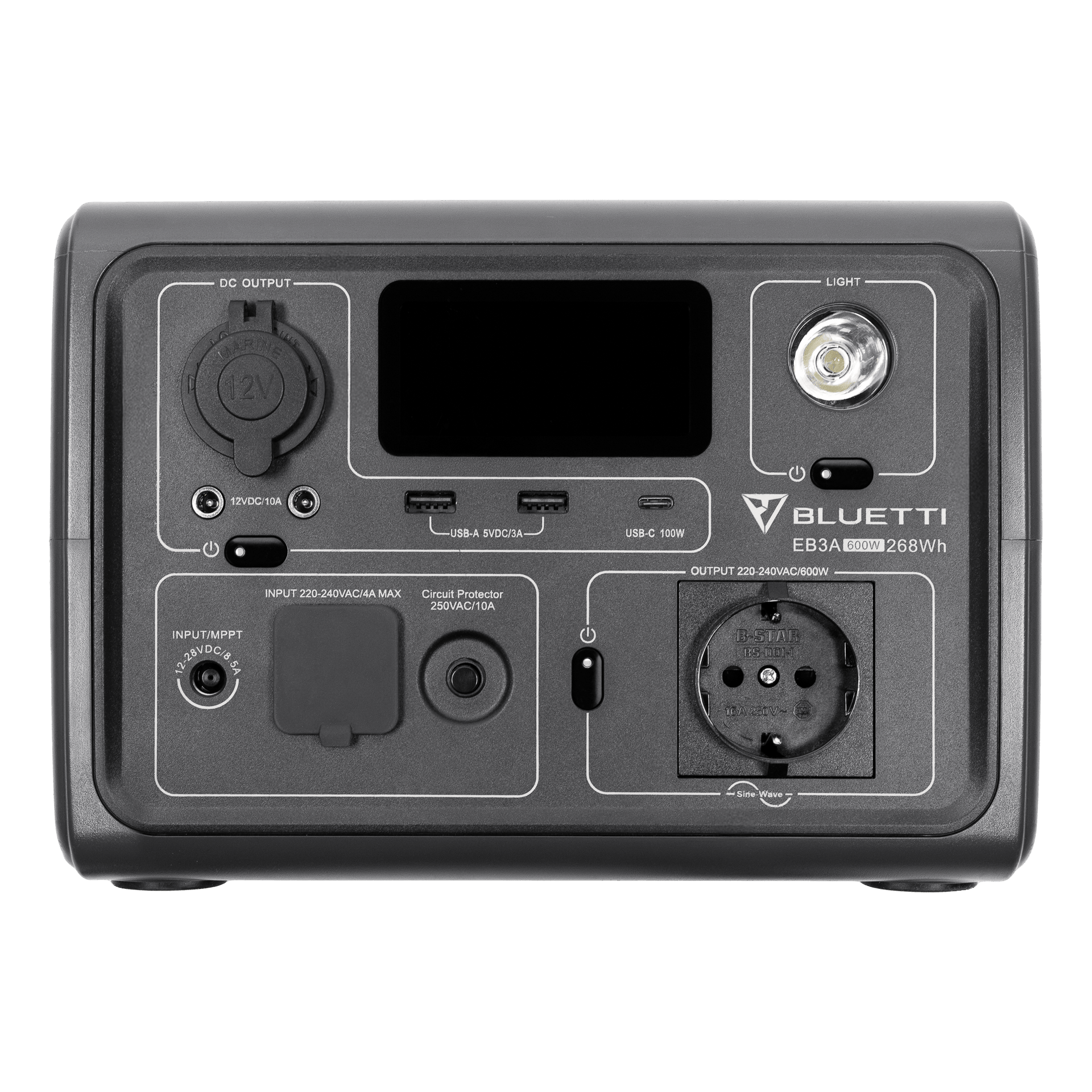 Bluetti EB3A 600W Charging Station