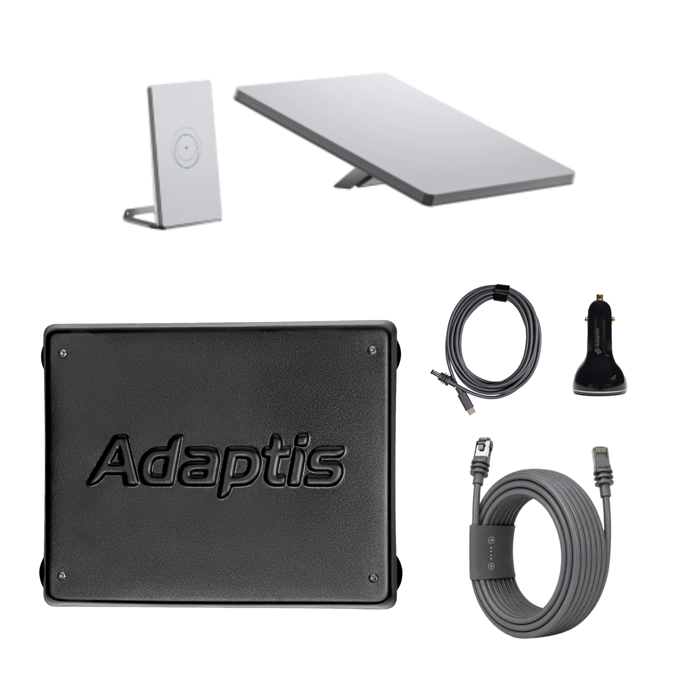 Набір: Starlink Mini X + комплект Adaptis Mini + АЗП + Кабель DC-TypeC + Кабель Starlink Ethernet 15 м