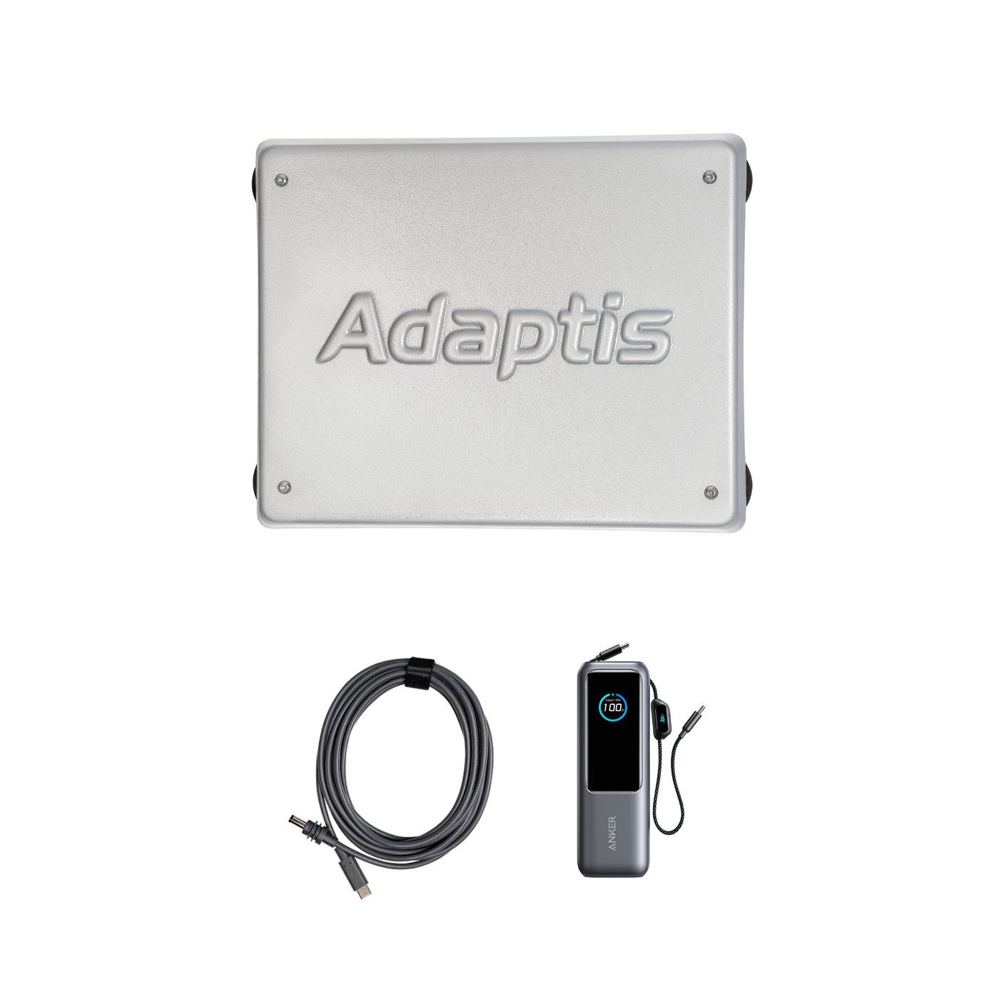 Набір: Корпус Adaptis MiniKit + Кабель Type-C + Павербанк