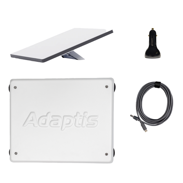 Set: Starlink Mini + Adaptis Mini case + Adaptis car charger + DC-TypeC cable