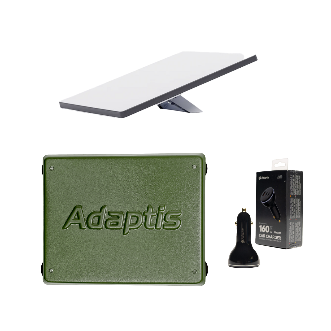 Набір: Starlink Mini + Корпус Adaptis Mini для авто + Автомобільний Зарядний Пристрій (АЗП)