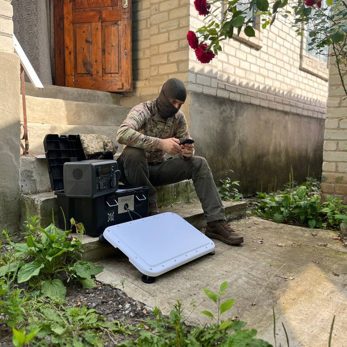 Set: Starlink Gen2 terminal + Adaptis G2kit car adaptation + case