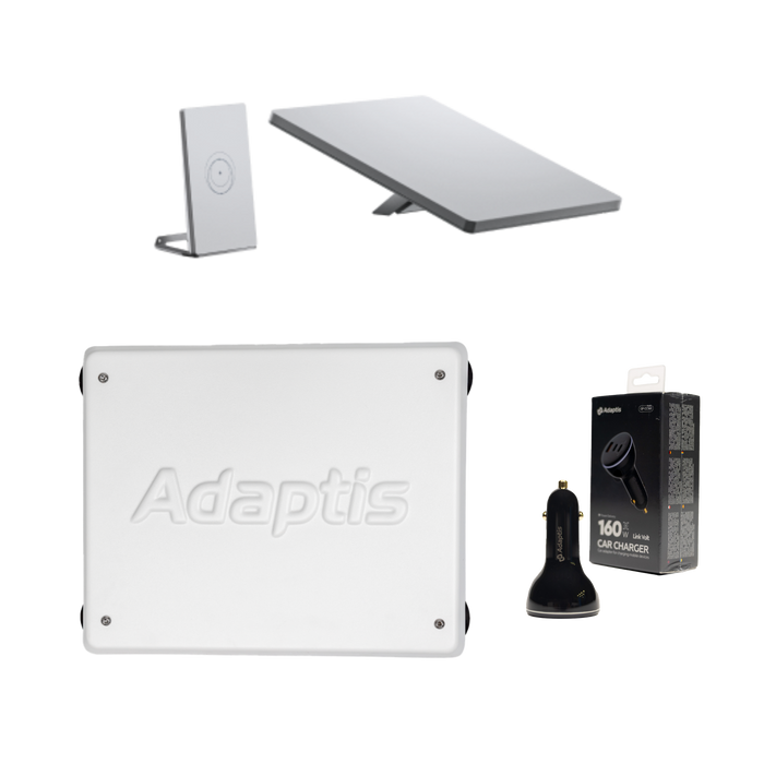Adaptis Communication System with Starlink Mini X and Car Charger