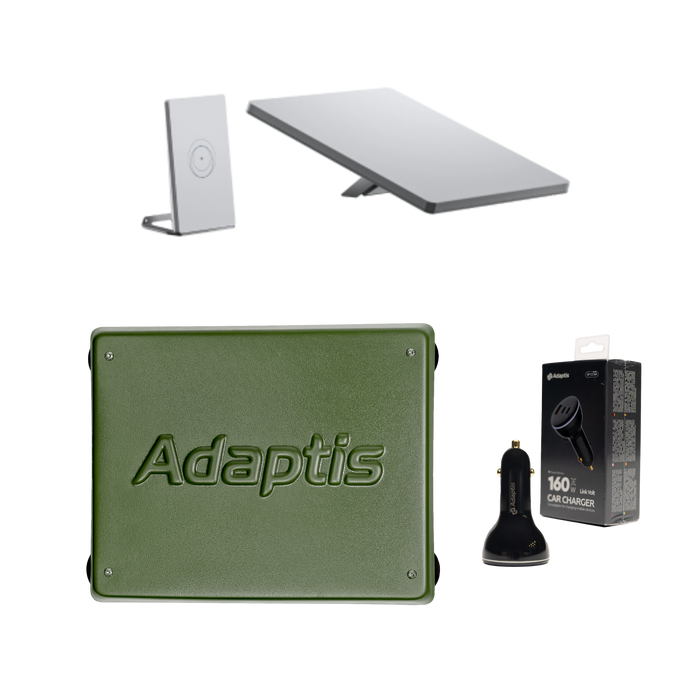 Adaptis Communication System with Starlink Mini X and Car Charger
