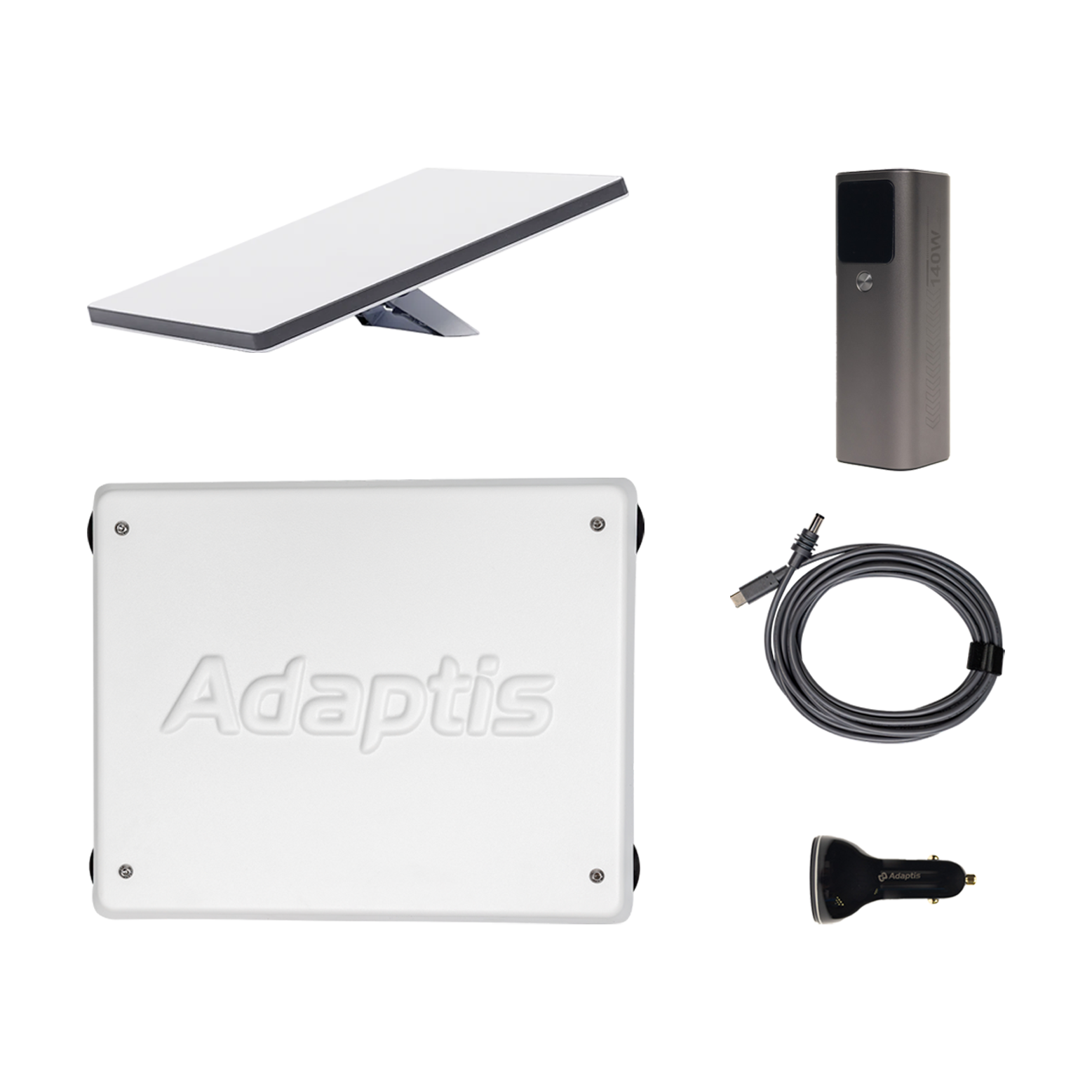 Set: Starlink Mini terminal + Adaptis MiniKit case + Type-C cable + Power bank