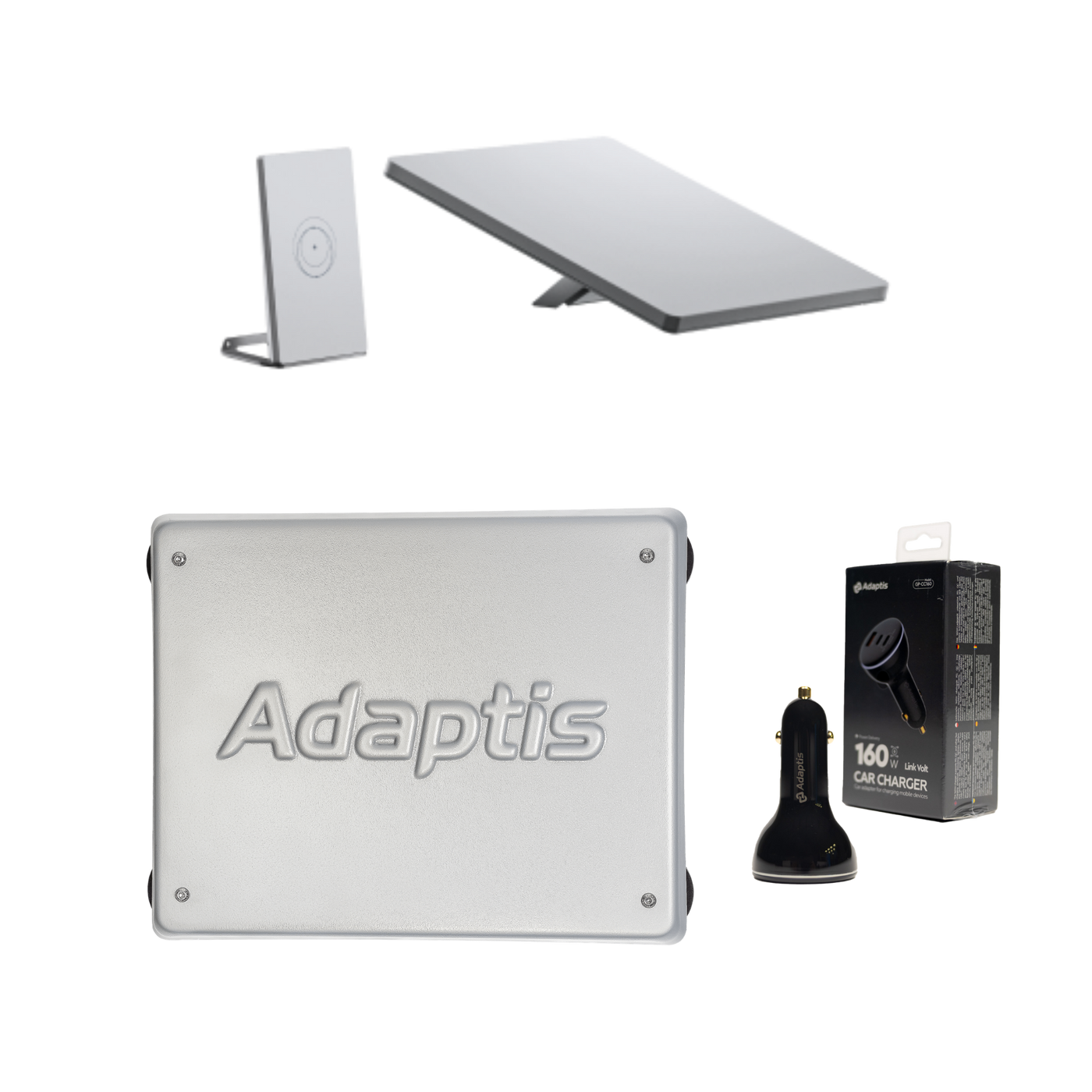 Система зв'язку Adaptis зі Starlink Mini X та автомобільним зарядним пристроєм