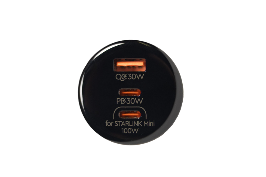Adaptis GP-CC160 160W Car Charger (2 Type-C+USB)