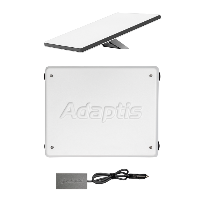 Adaptis MiniKit set: Starlink Mini terminal + Car case + 12-24V adapter