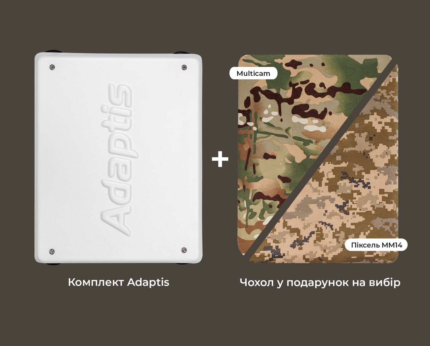 Набір: Корпус Adaptis MiniKit + Адаптер 12-24V