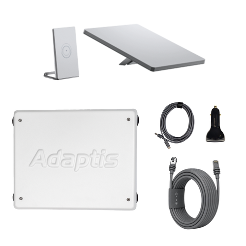 Набір: Starlink Mini X + комплект Adaptis Mini + АЗП + Кабель DC-TypeC + Кабель Starlink Ethernet 15 м