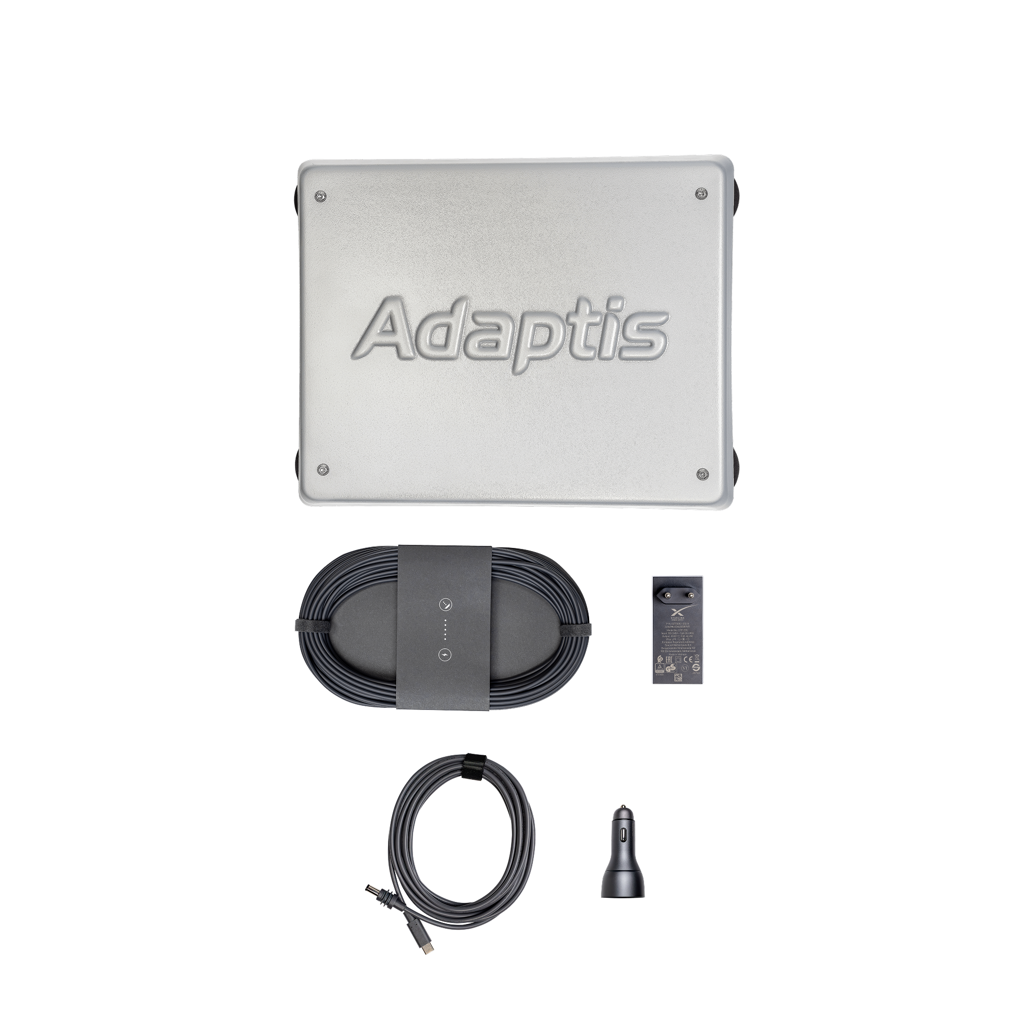 Set: Starlink Mini + Adaptis Mini case + Adaptis car charger + DC-TypeC cable