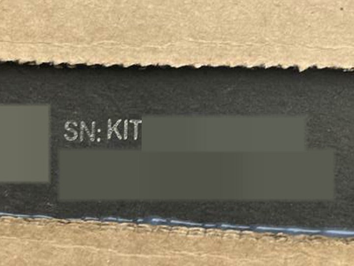 KIT-номер на інших коробках Starlink